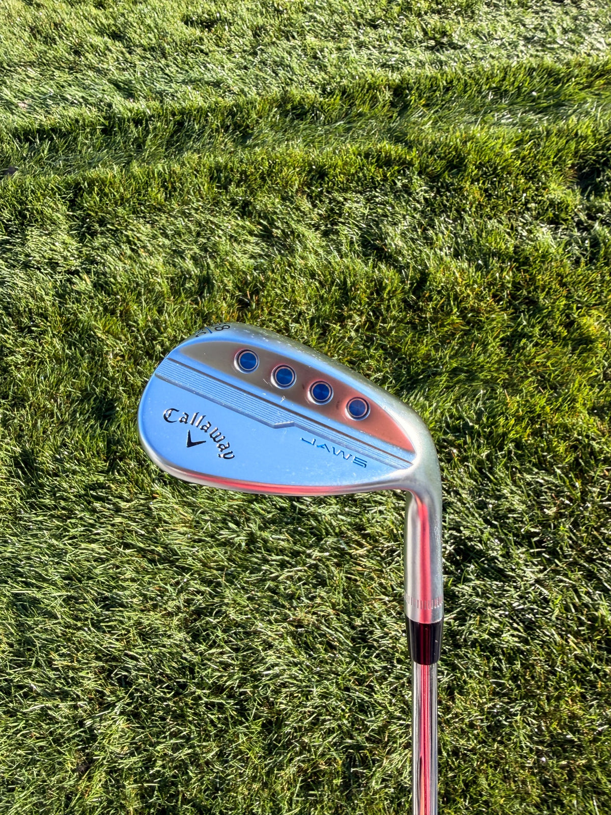 Callaway Jaws MD5 Platinum Chrome Lob Wedge 58°/8 DG Stiff Flex 34.75" NICE