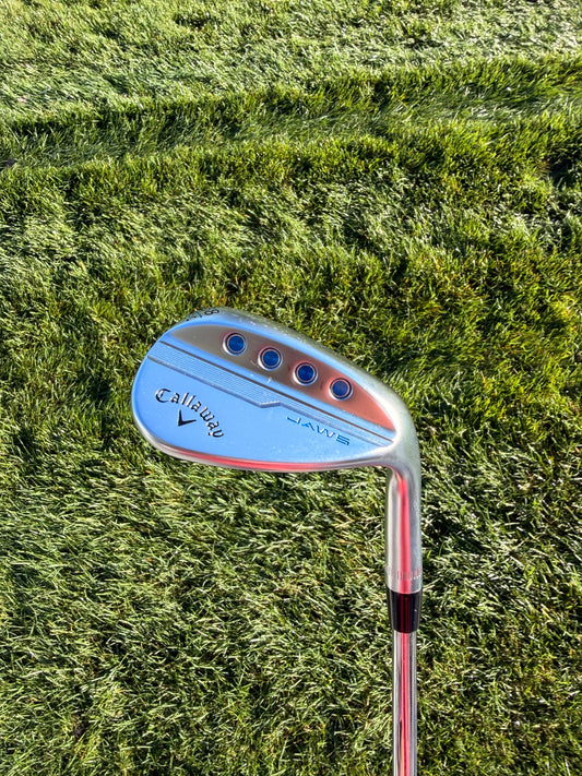 Callaway Jaws MD5 Platinum Chrome Lob Wedge 58°/8 DG Stiff Flex 34.75" NICE