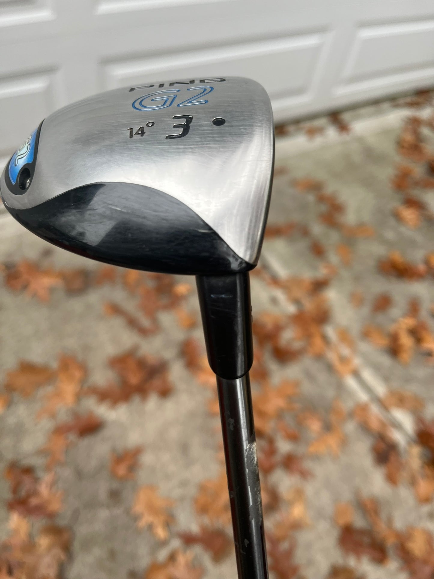 Ping G2 3-Wood 14° Black Dot TFC 100 Stiff Flex 43.25″ +HC NICE