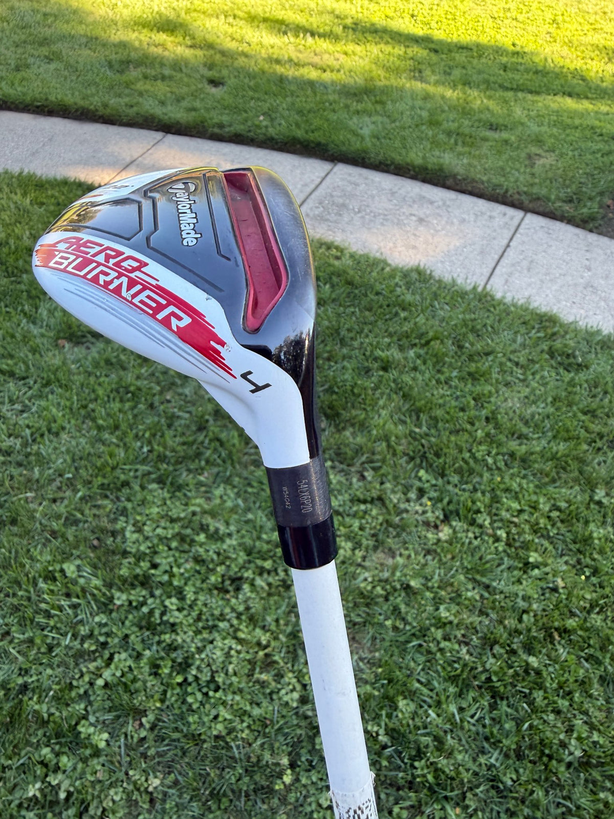 TaylorMade AeroBurner 4 Hybrid 22° Matrix Speed Rul-Z Senior Flex 40" +HC NICE — photo 6