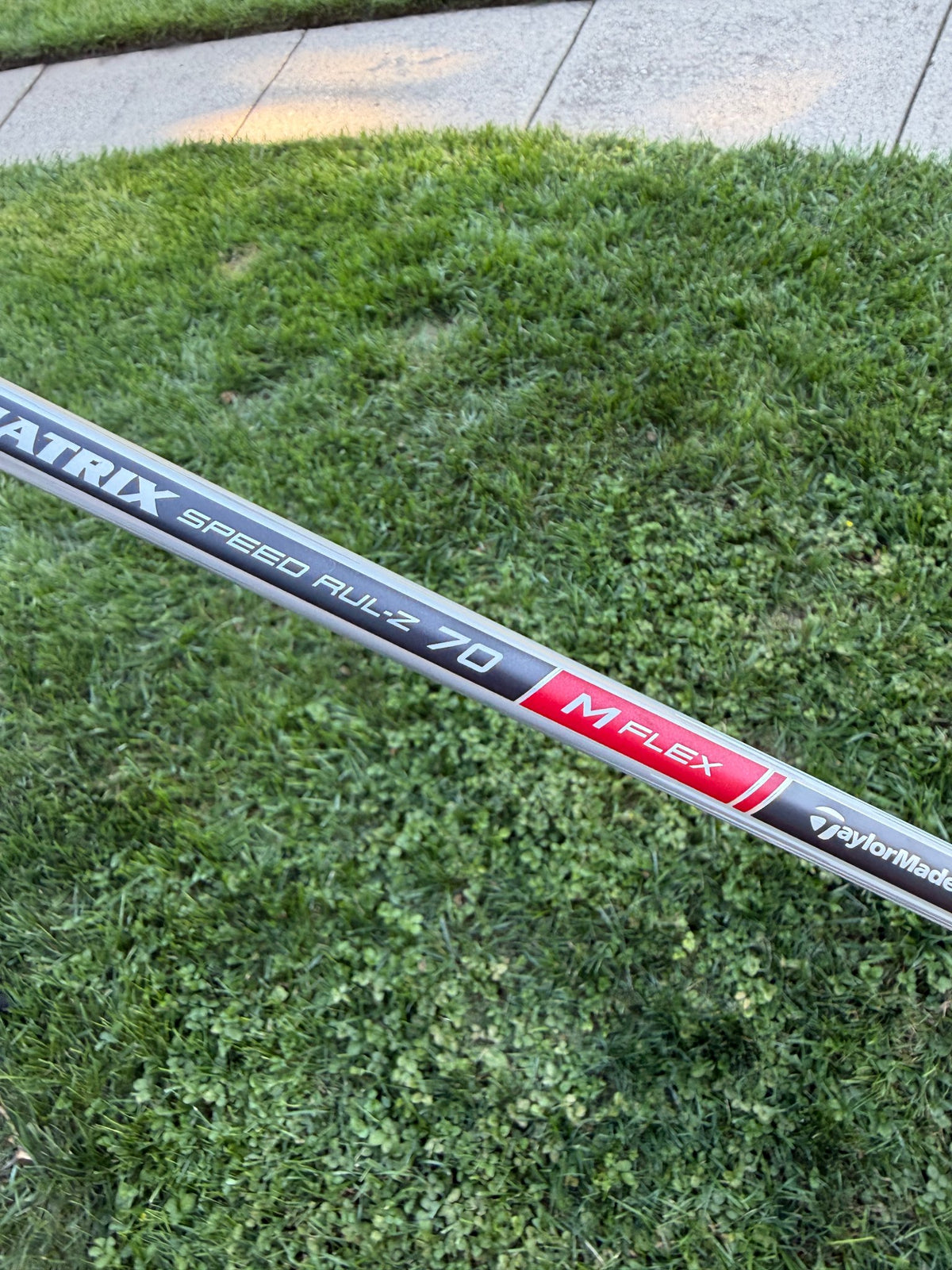 TaylorMade AeroBurner 4 Hybrid 22° Matrix Speed Rul-Z Senior Flex 40" +HC NICE — photo 7