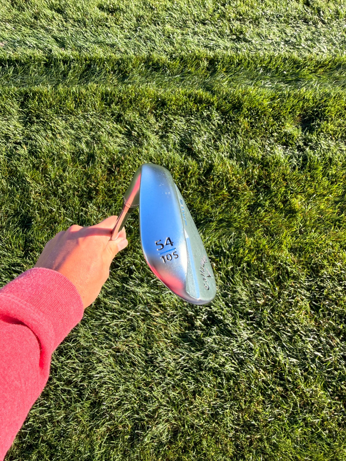 Callaway Jaws MD5 Platinum Chrome Sand Wedge 54°/10 DG Stiff Flex 35" NICE — photo 4