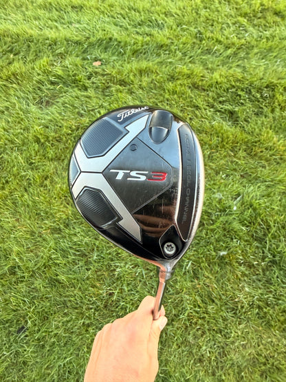 Titleist TS3 3-Wood 16.5° HZRDUS RDX 70g Extra Stiff Flex 42.25" NICE
