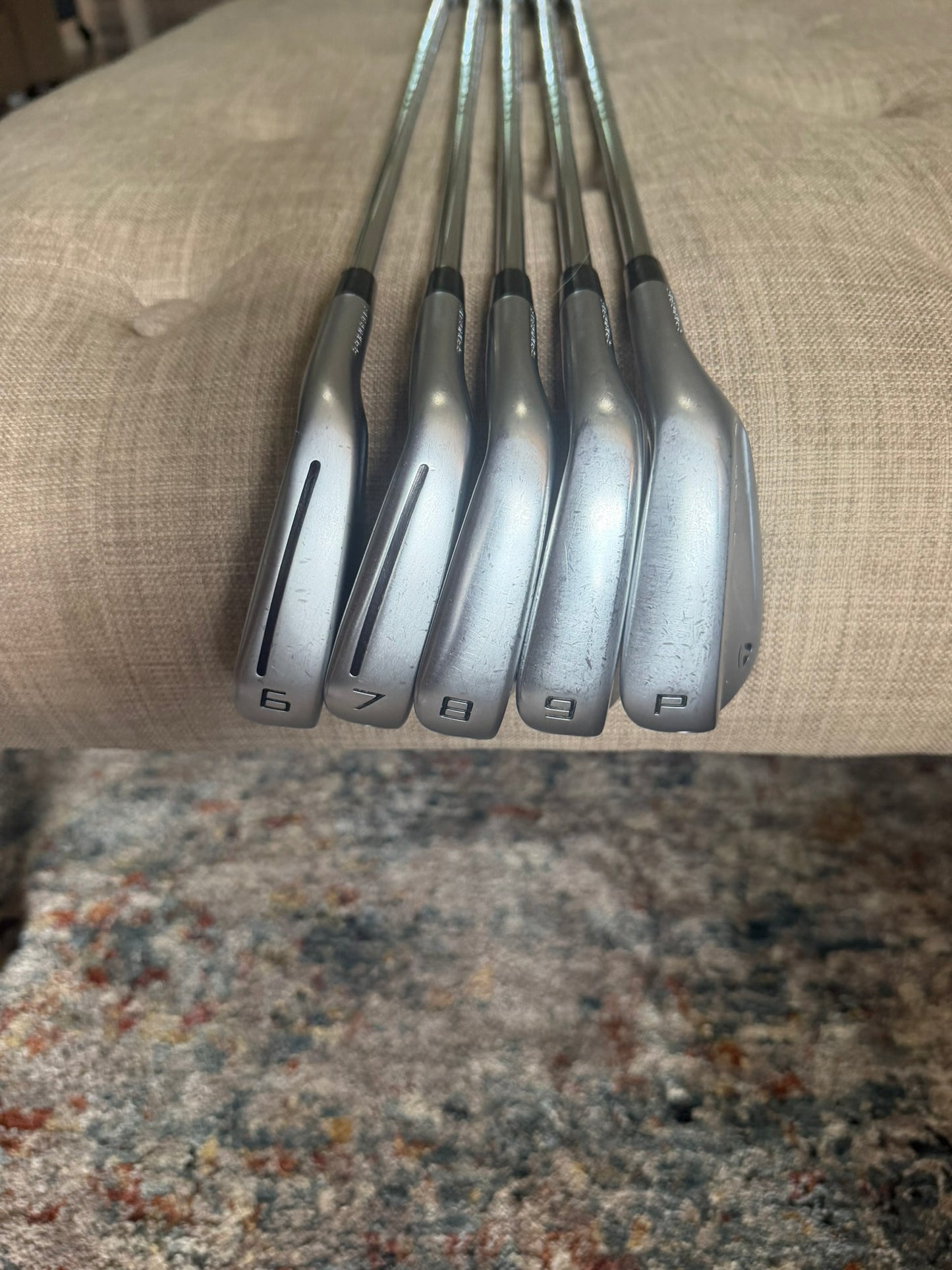 Taylormade 2023 P790 Iron Set 6-PW KBS Max MT Regular Flex Standard NICE
