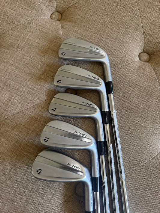 Taylormade 2023 P790 Iron Set 6-PW KBS Max Lite Stiff Flex Standard NICE