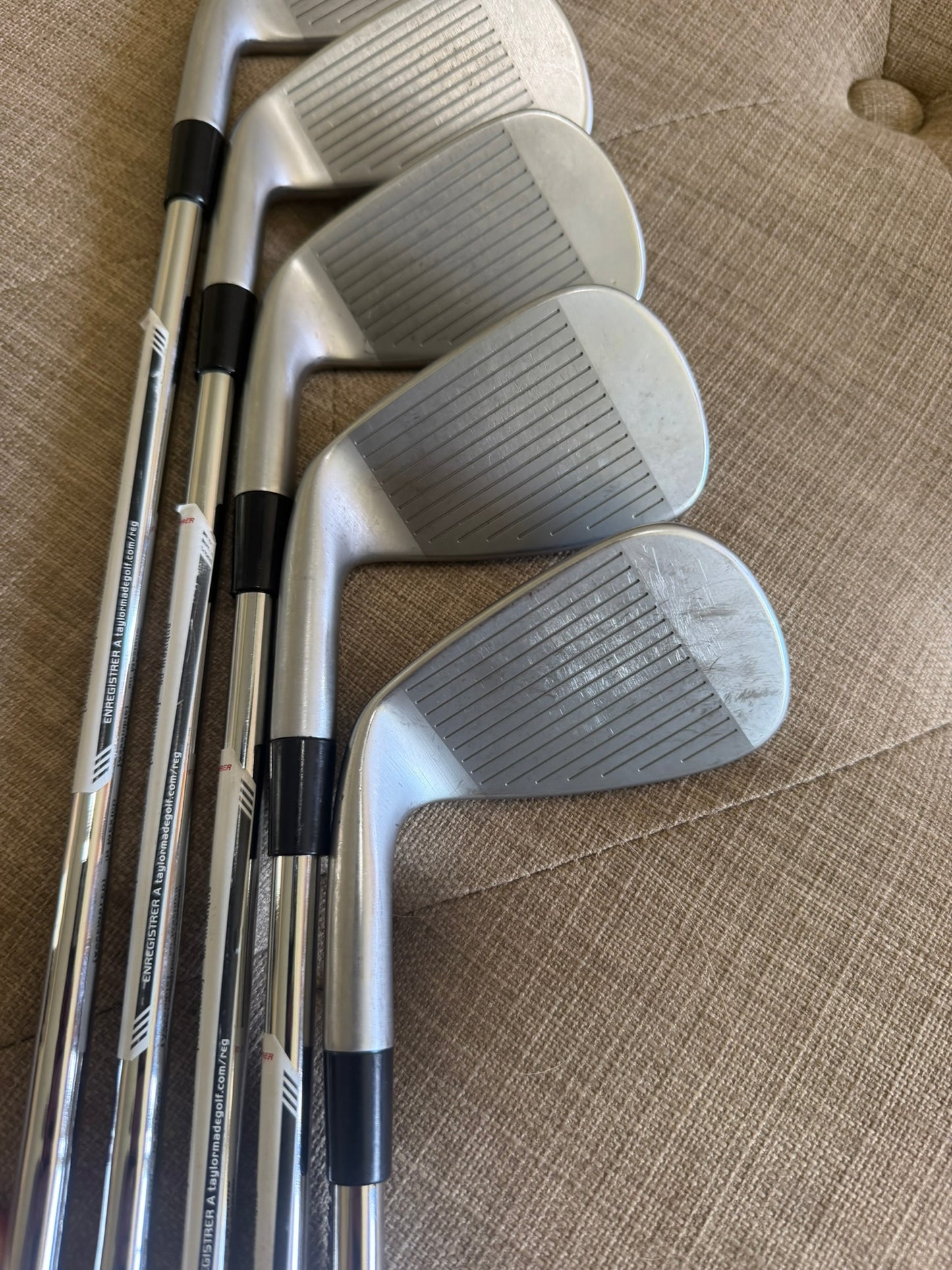 Taylormade 2023 P790 Iron Set 6-PW KBS Max Lite Stiff Flex Standard NICE