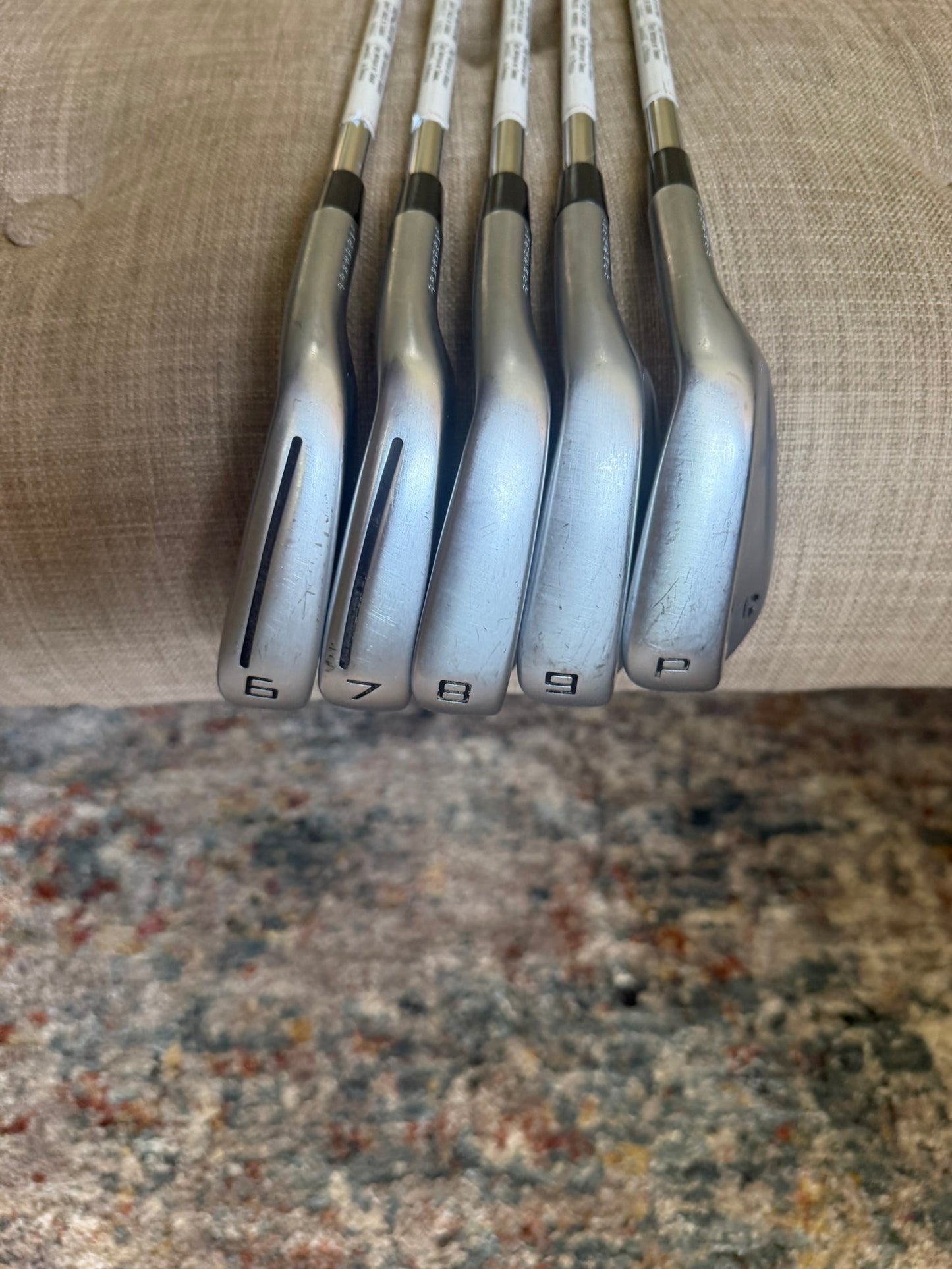 Taylormade 2023 P790 Iron Set 6-PW KBS Max Lite Stiff Flex Standard NICE