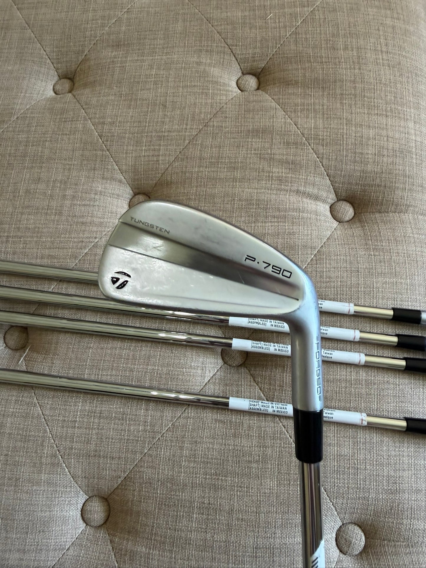 Taylormade 2023 P790 Iron Set 6-PW KBS Max Lite Stiff Flex Standard NICE