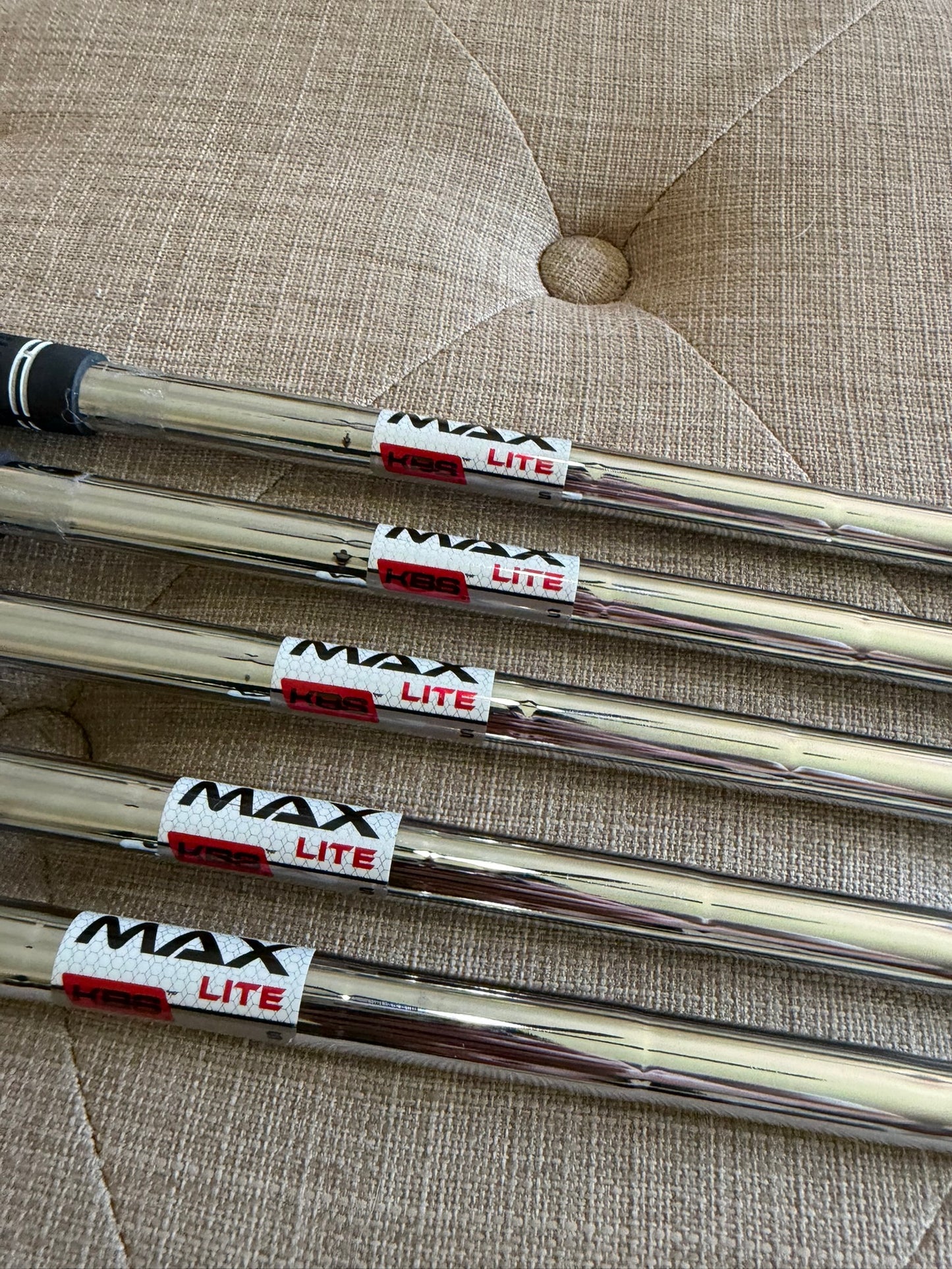 Taylormade 2023 P790 Iron Set 6-PW KBS Max Lite Stiff Flex Standard NICE
