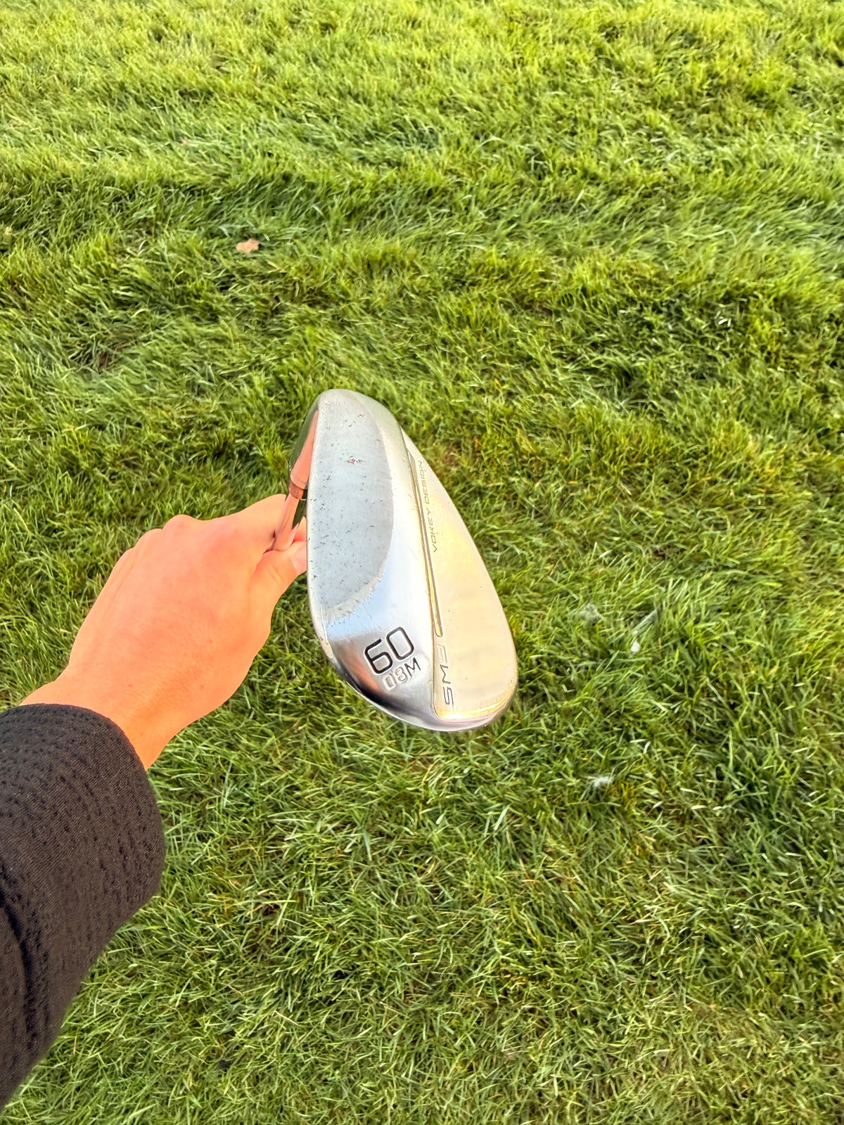 Titleist Vokey SM9 Tour Chrome Lob Wedge 60° / 8 Stock Wedge Flex 35" — photo 4