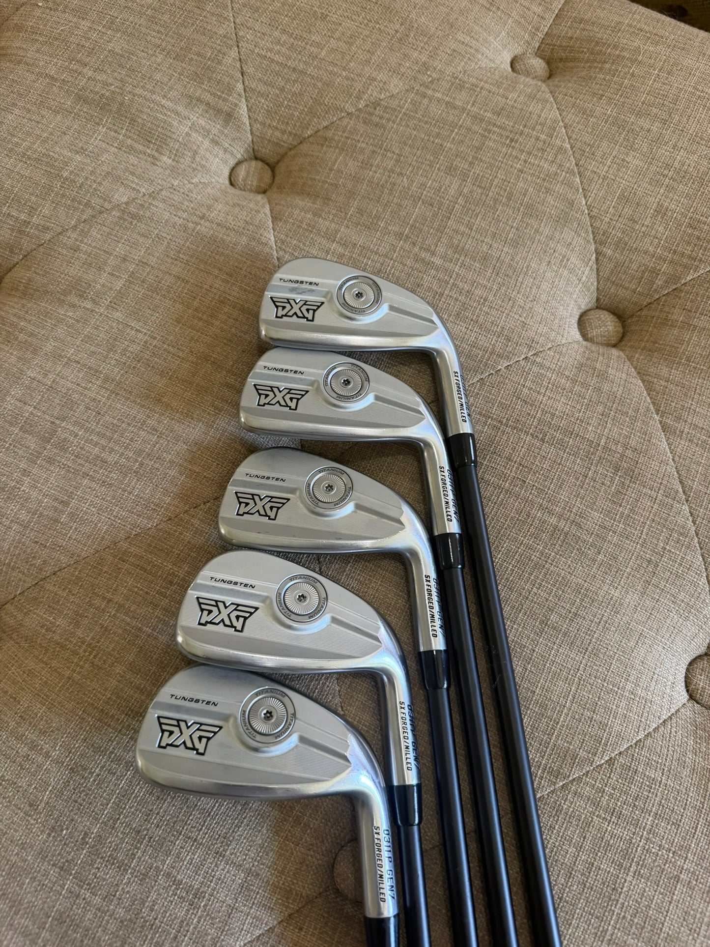 PXG 0311 P Gen7 Iron Set 6-PW KBS TGI 70 Regular Flex Standard NICE