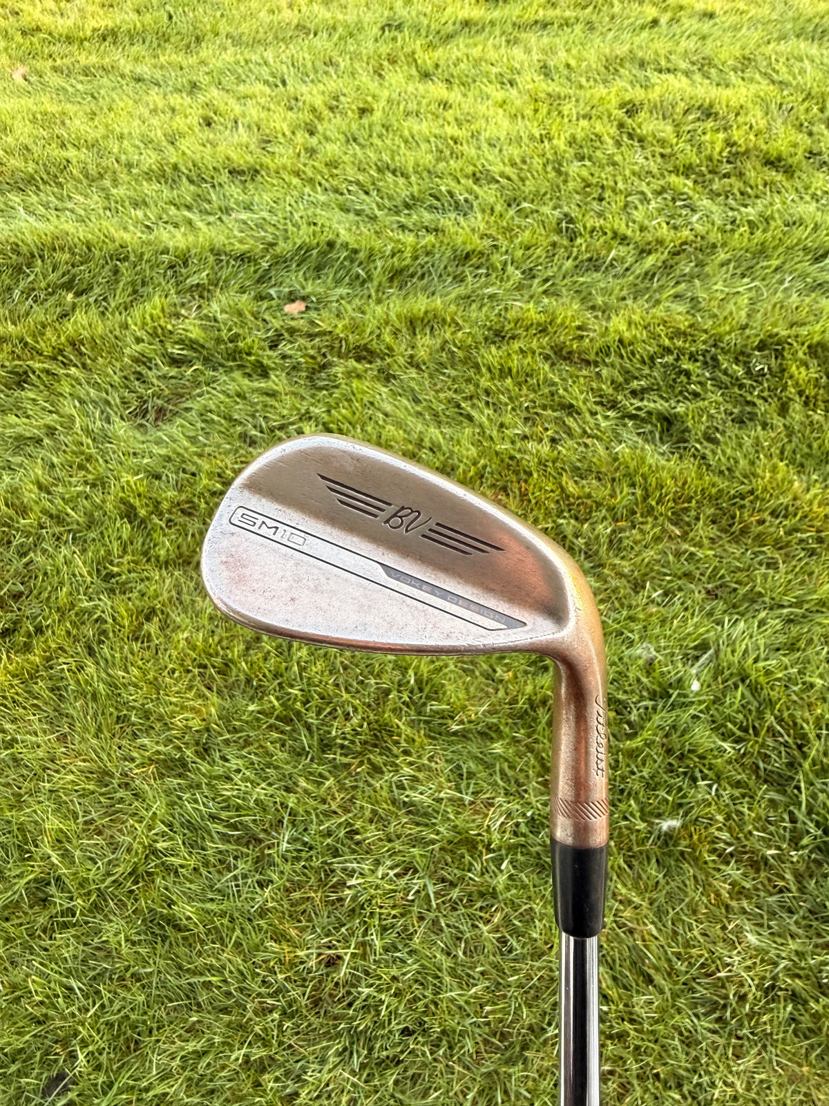 Titleist Vokey SM10 Raw Pitching Wedge 46°/10 AMT Tour White Stiff Flex 36" NICE