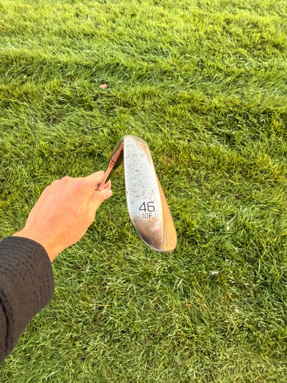 Titleist Vokey SM10 Raw Pitching Wedge 46°/10 AMT Tour White Stiff Flex 36" NICE — photo 4