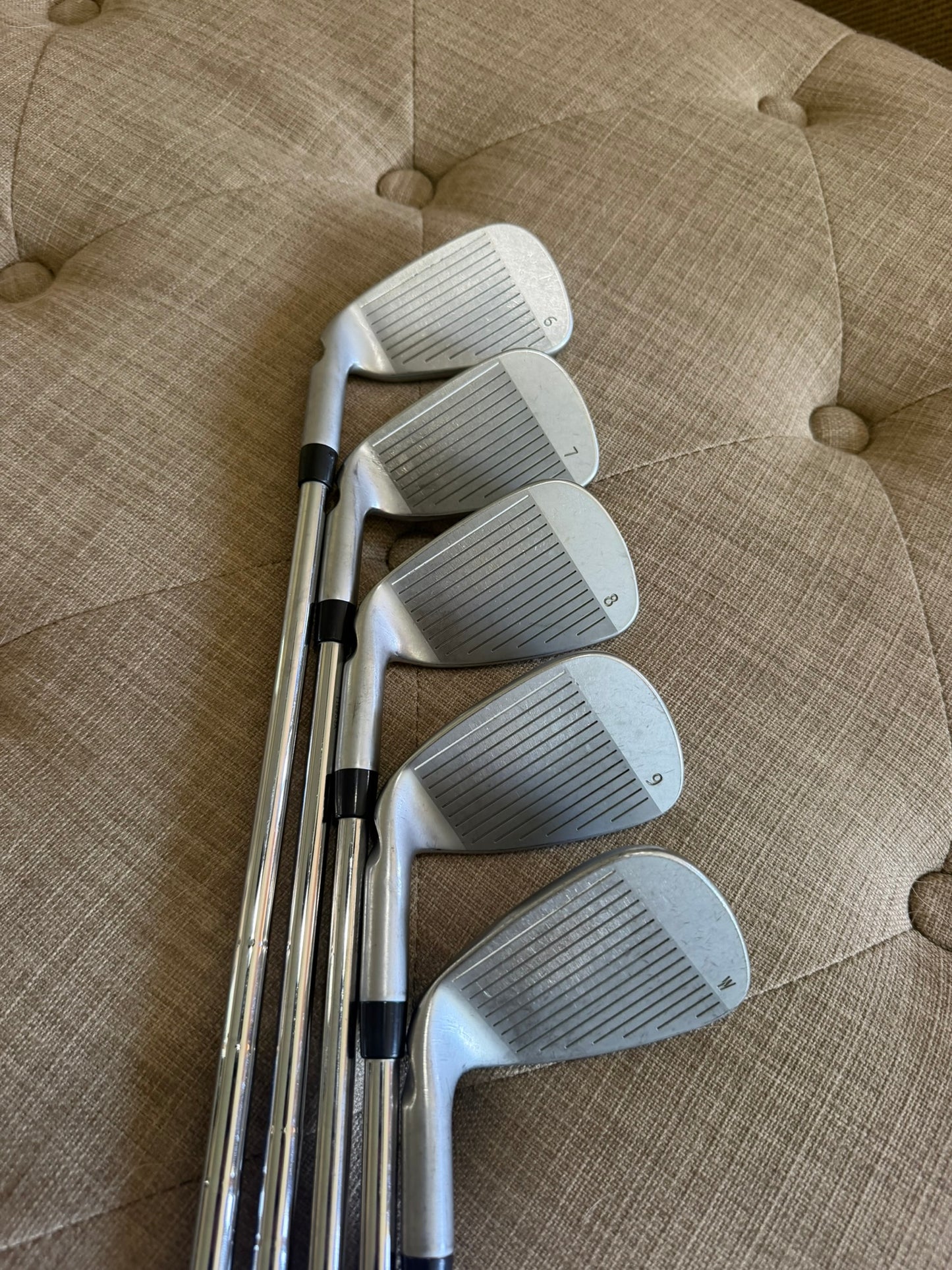 Ping i20 Iron Set 6-PW Orange Dot CFS Stiff Flex -1/2″ NICE