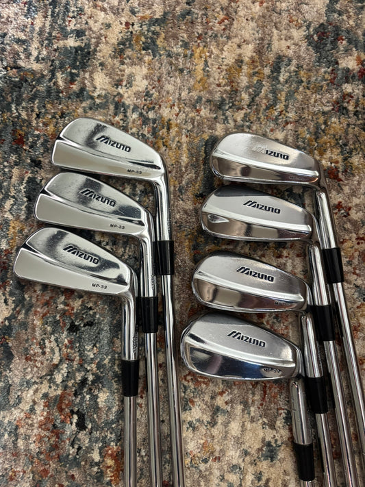 Photo of Mizuno MP 33 Iron Set Stiff Flex Steel
