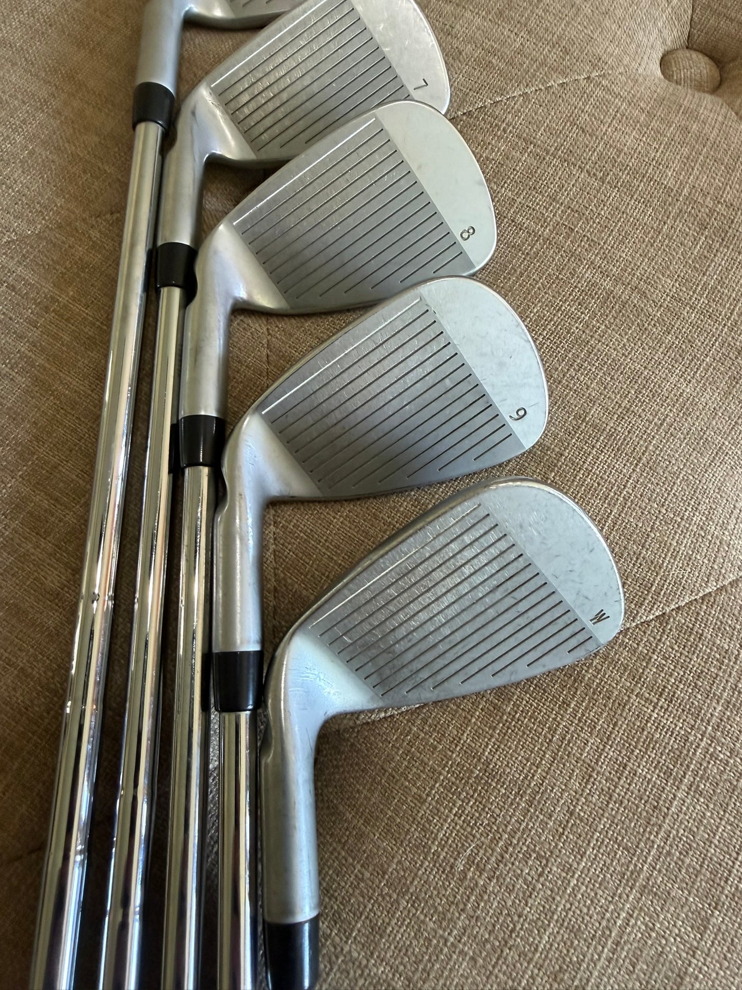Ping i20 Iron Set 6-PW Orange Dot CFS Stiff Flex -1/2″ NICE