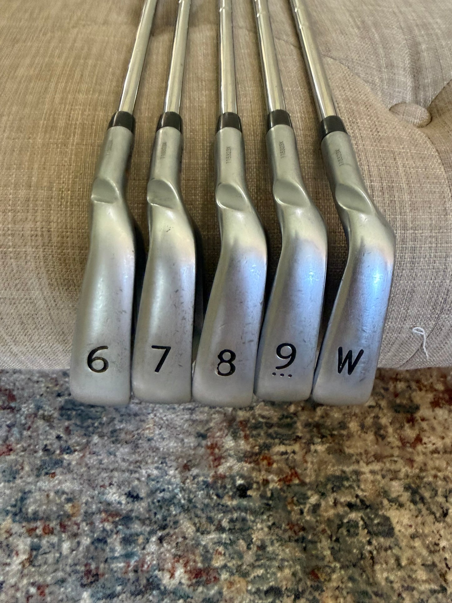 Ping i20 Iron Set 6-PW Orange Dot CFS Stiff Flex -1/2″ NICE