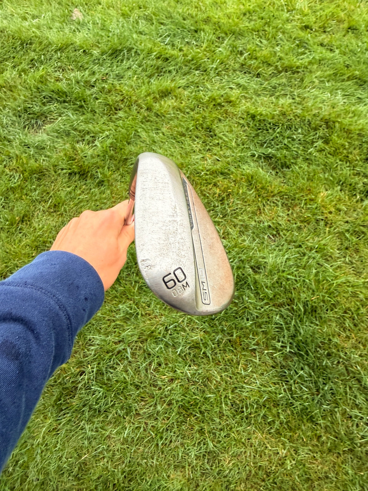 Titleist Vokey SM10 Raw Lob Wedge 60° / 8 AMT Tour White Stiff Flex 35" READ — photo 4