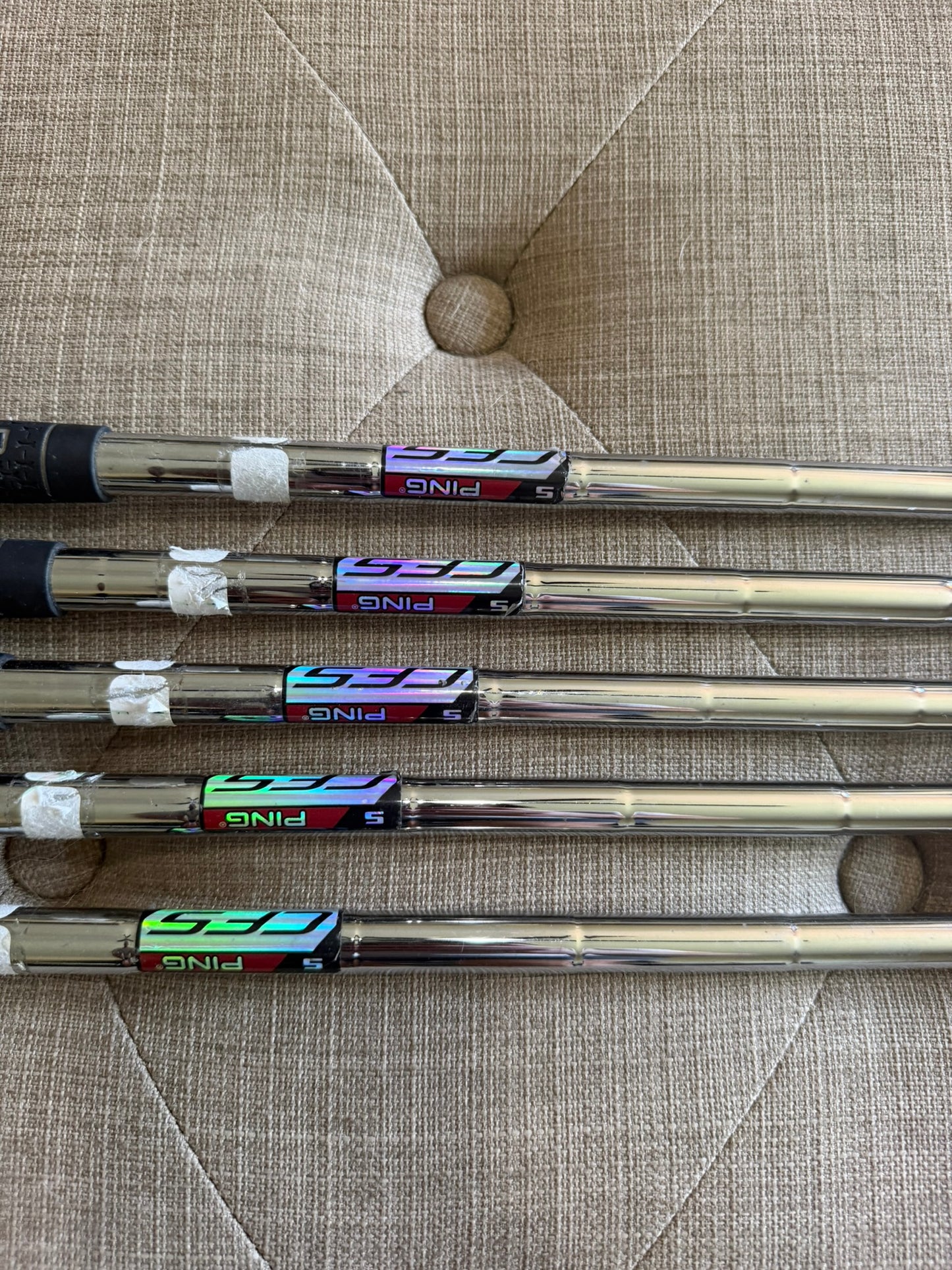 Ping i20 Iron Set 6-PW Orange Dot CFS Stiff Flex -1/2″ NICE
