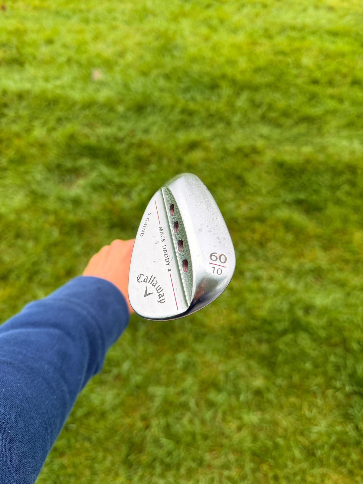 Callaway Mack Daddy 4 Chrome Lob Wedge 60° / 10 DG 115 Stiff Flex Lefty 35" — photo 4