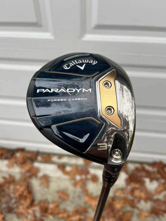 Callaway Paradym Tour Issue TC 3-Wood 15° M40X Blue Extra Stiff 42.75″ +HC NICE