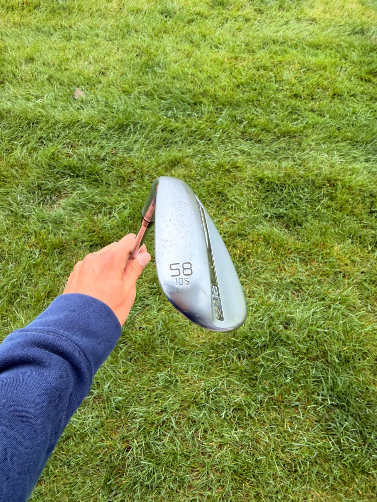 Titleist Vokey SM10 Tour Chrome Lob Wedge 58° / 10 Stock Wedge Flex 35.25" NICE — photo 4
