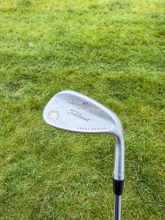 Titleist Vokey Spin Milled SM4 Chrome Gap Wedge 52° / 8 Stock Wedge Flex 35.5"