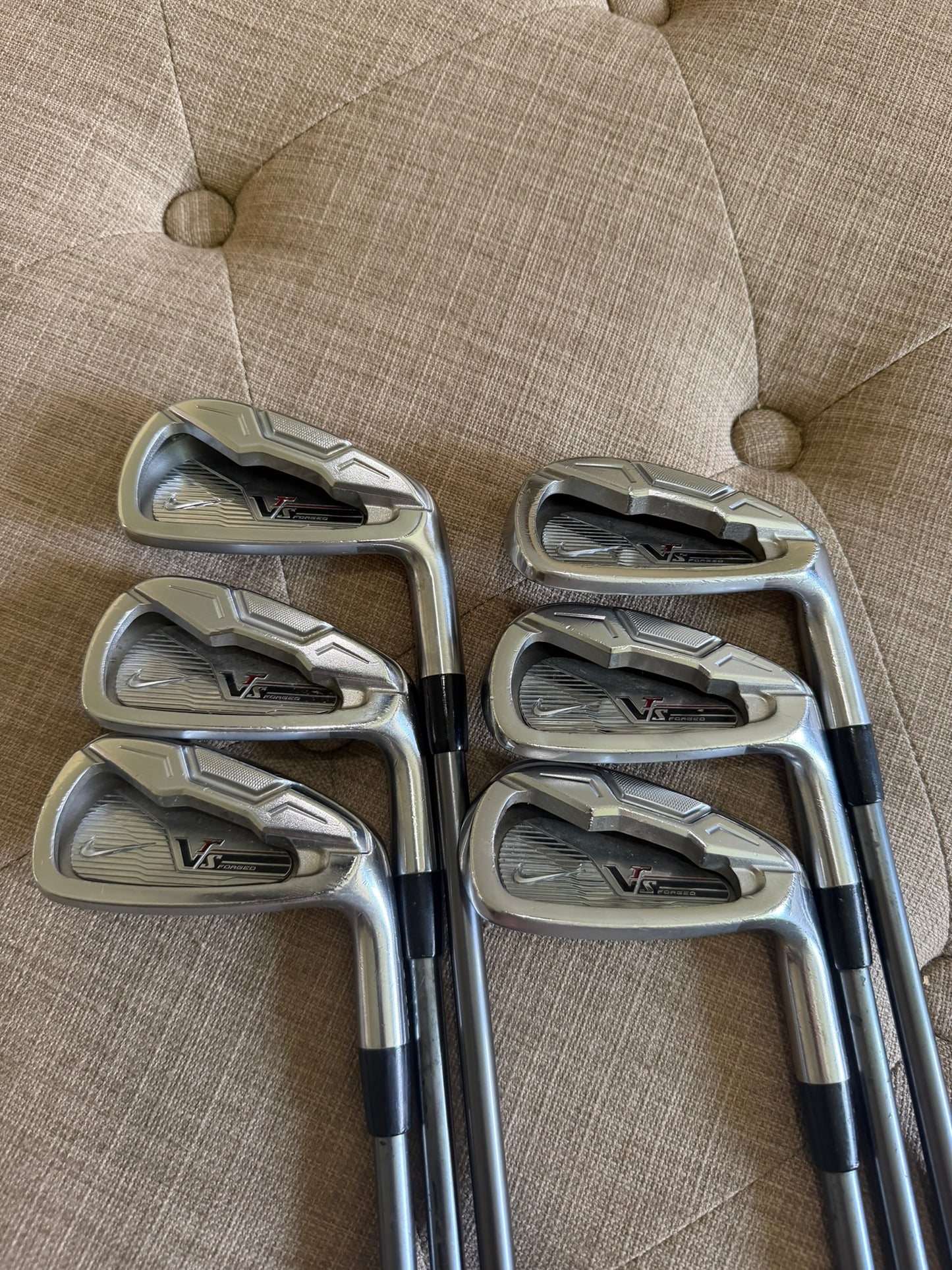 Nike VRS Forged Iron Set 5-PW Accra 80i Stiff Flex +1/2″ NICE