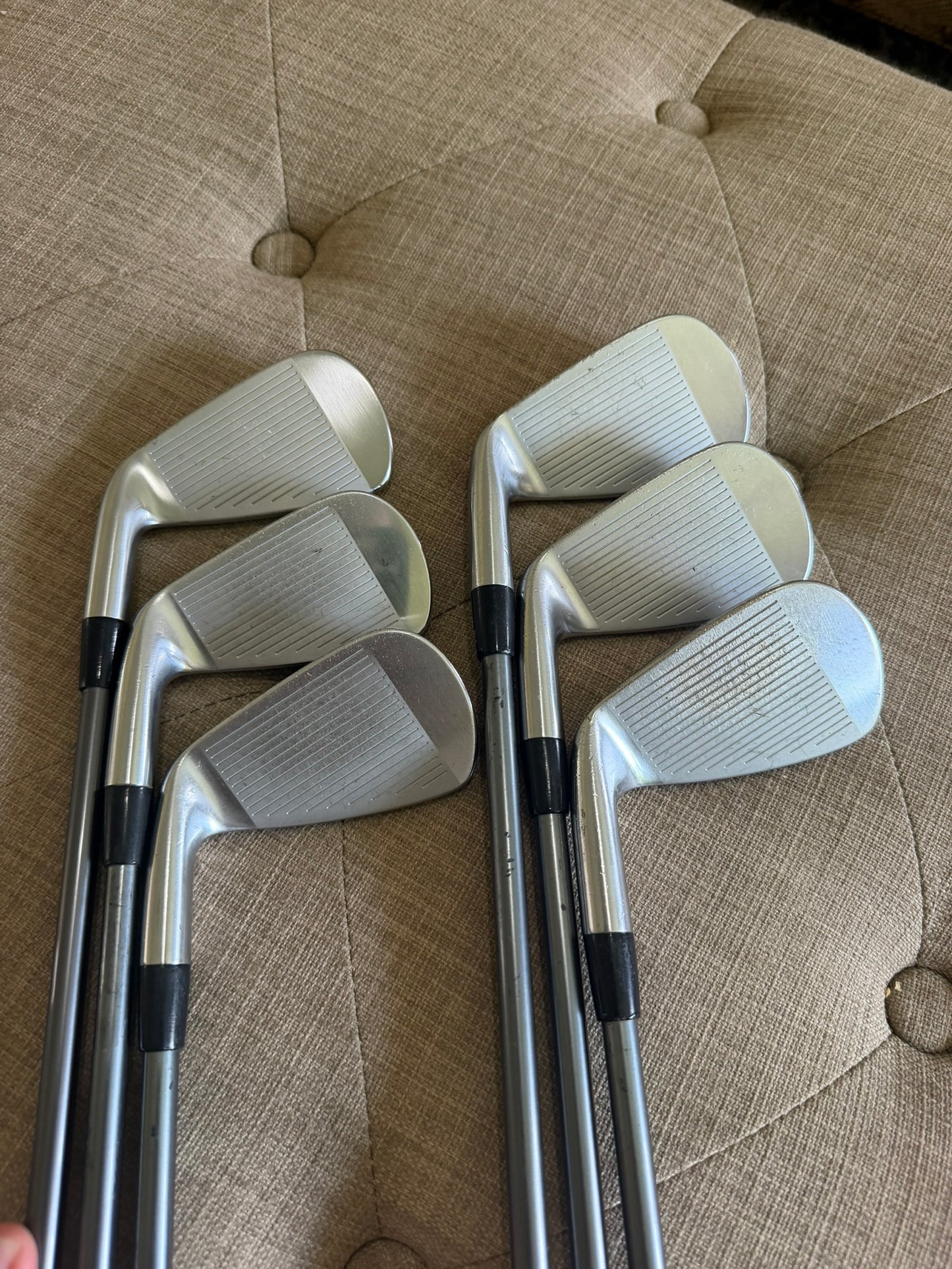 Nike VRS Forged Iron Set 5-PW Accra 80i Stiff Flex +1/2″ NICE