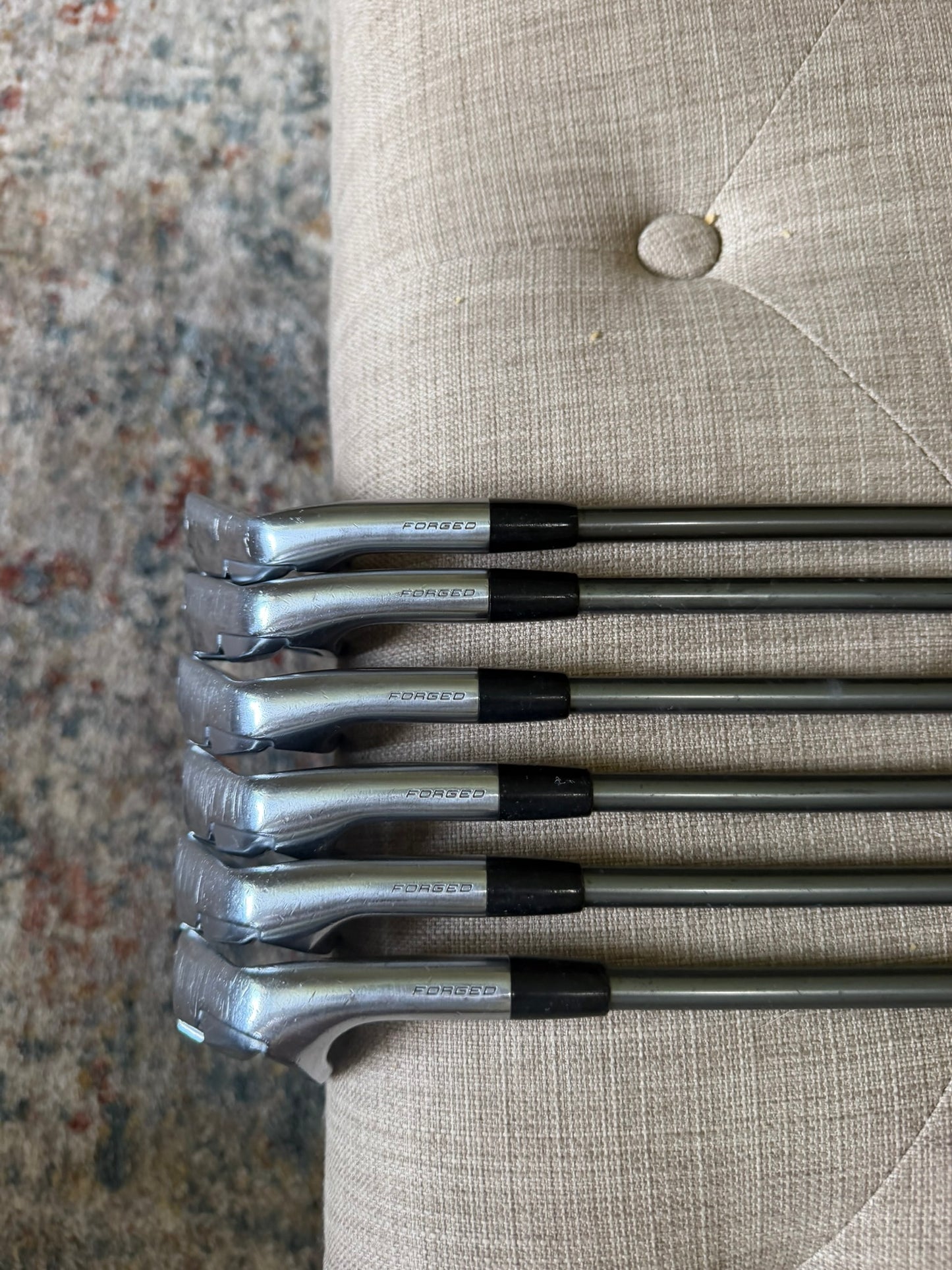 Nike VRS Forged Iron Set 5-PW Accra 80i Stiff Flex +1/2″ NICE
