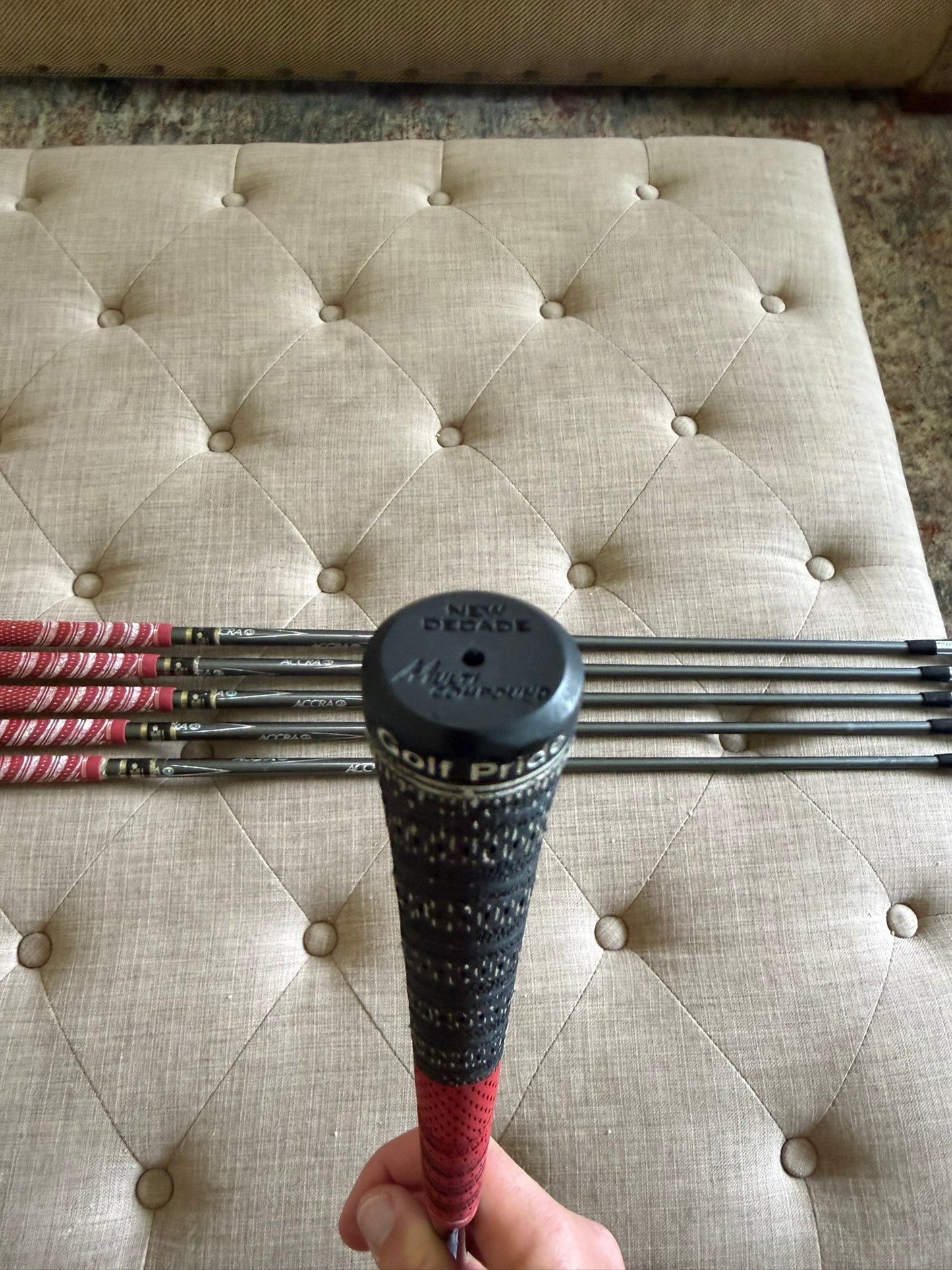 Nike VRS Forged Iron Set 5-PW Accra 80i Stiff Flex +1/2″ NICE