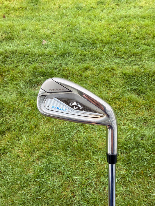 Callaway Paradym Ai Smoke HL 6-Iron Elevate Stiff Flex 37.75" NICE