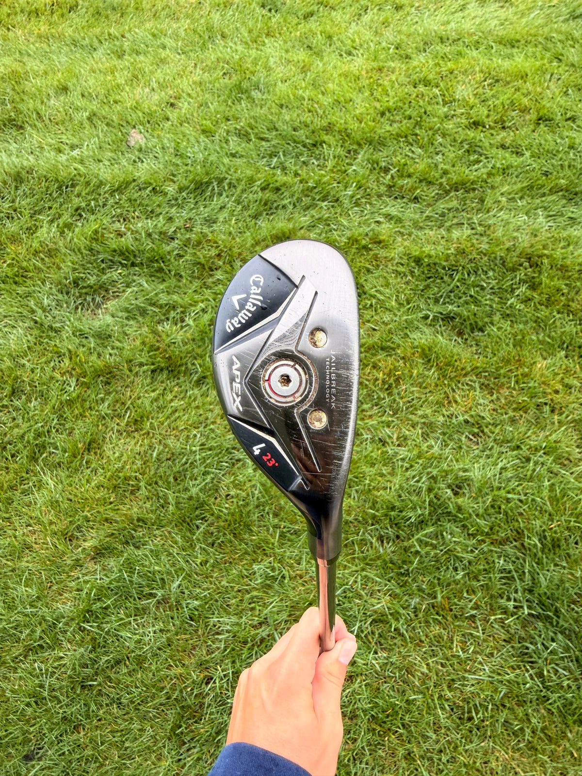Callaway Apex 19 4 Hybrid 23° Catalyst 70g Stiff Flex 37.5" +HC NICE