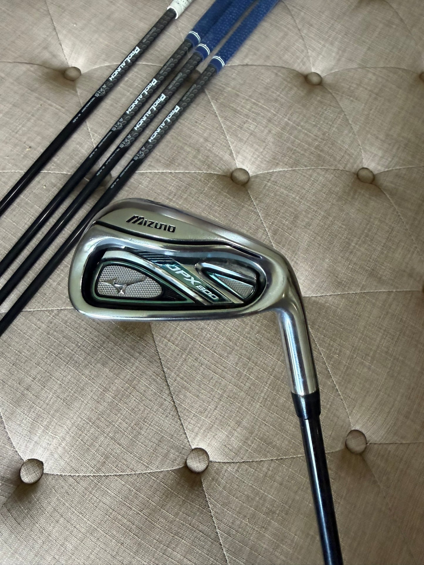 Mizuno JPX 800 Iron Set 6-PW ProLaunch Axis Regular Flex +1/4″ NICE