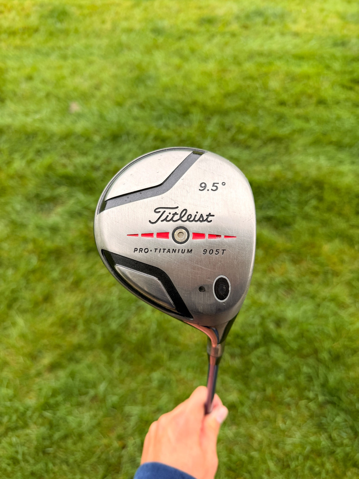 Titleist 905 T Driver 9.5° Graphite Design YS-6+ Stiff Flex 44.5" +HC NICE