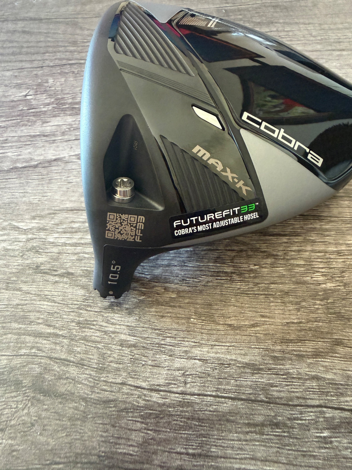 Cobra OPTM MAX-K Driver 10.5° Lefty Head Only NEW — photo 2