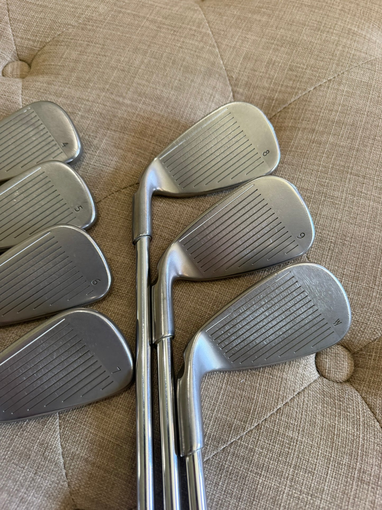 Ping G30 Iron Set 4-PW Blue Dot CFS Distance Stiff Flex +1/4″ NICE