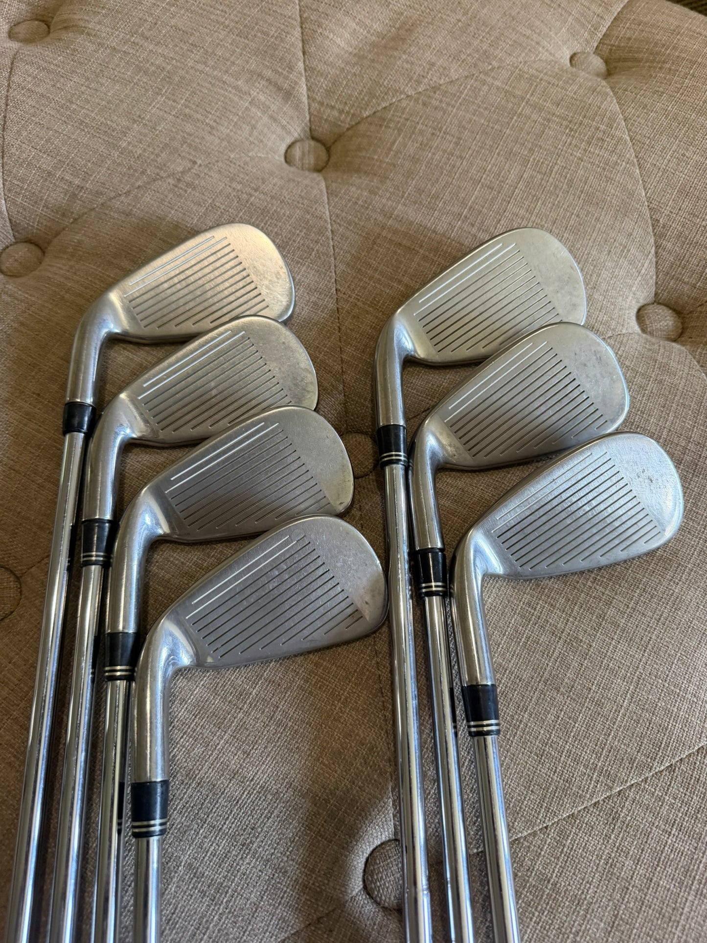 Taylormade Burner HT Iron Set 4-PW Superfast 85g Stiff Flex +1/2″ NICE