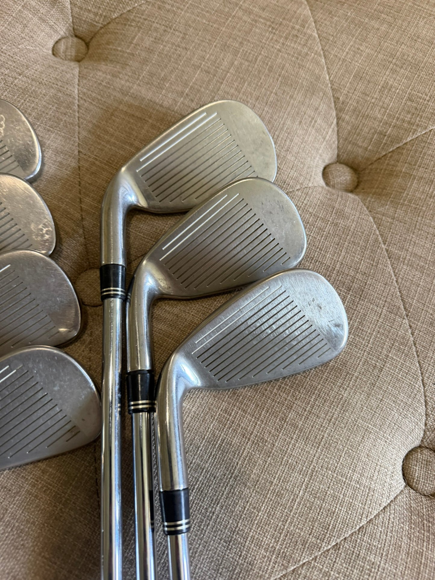 Taylormade Burner HT Iron Set 4-PW Superfast 85g Stiff Flex +1/2″ NICE