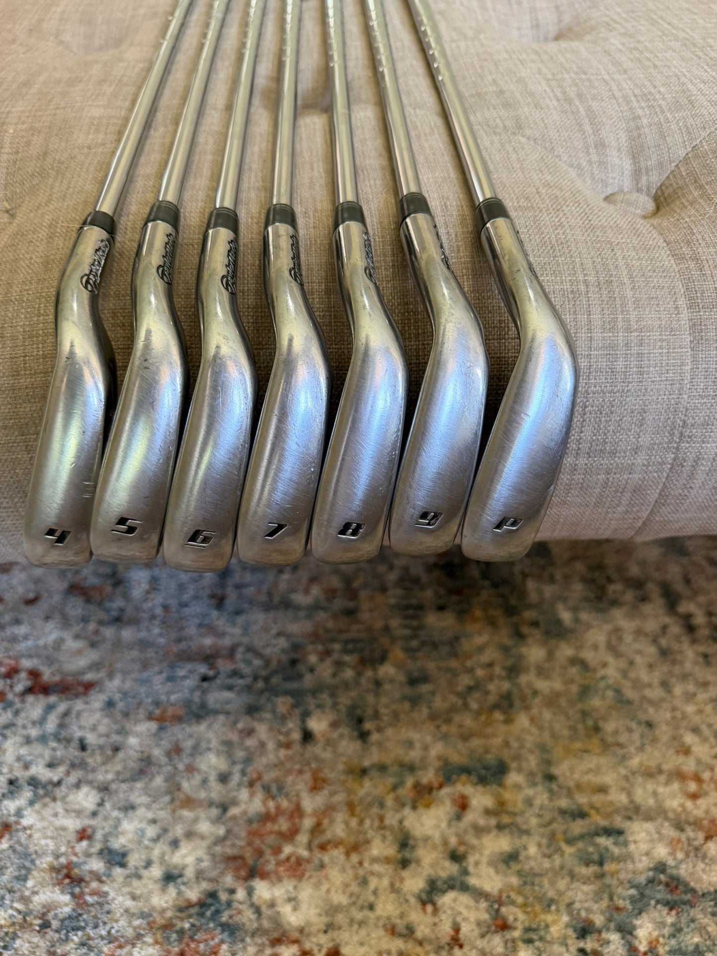 Taylormade Burner HT Iron Set 4-PW Superfast 85g Stiff Flex +1/2″ NICE