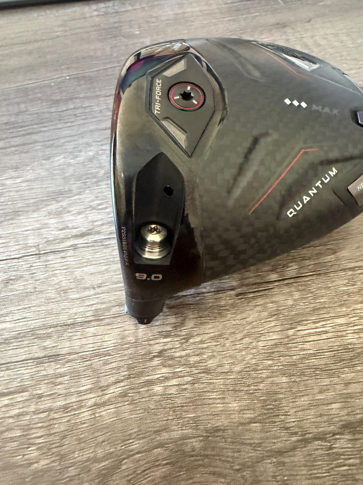 Callaway Quantum Triple Diamond Max Driver 9° Lefty Head Only MINT — photo 3