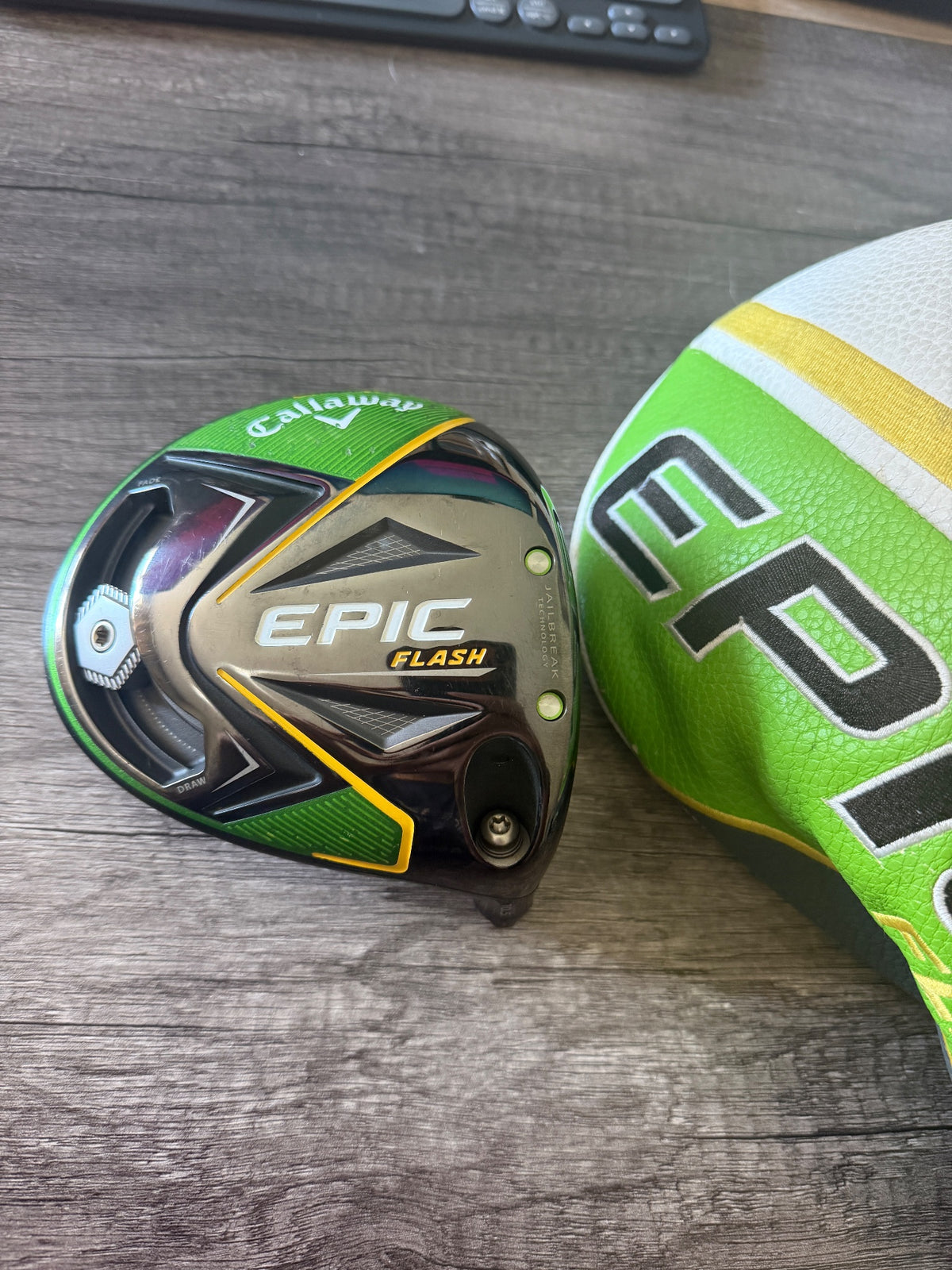 Callaway EPIC Flash Driver 10.5° +HC Head Only NICE