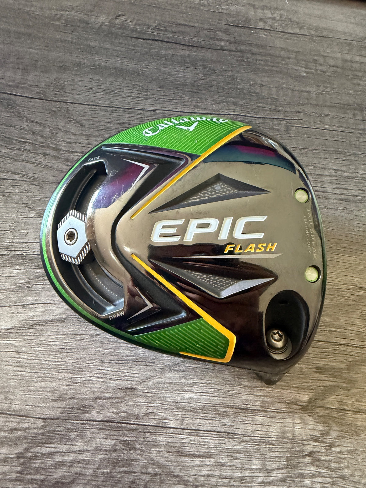 Callaway EPIC Flash Driver 10.5° +HC Head Only NICE — photo 2
