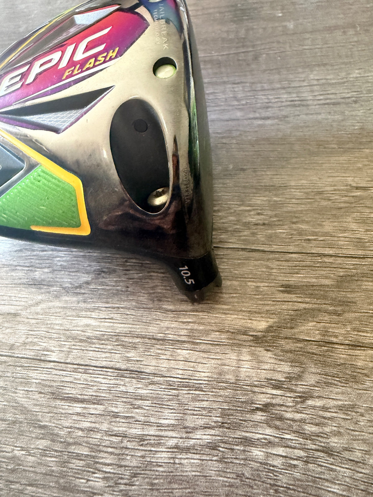 Callaway EPIC Flash Driver 10.5° +HC Head Only NICE — photo 3