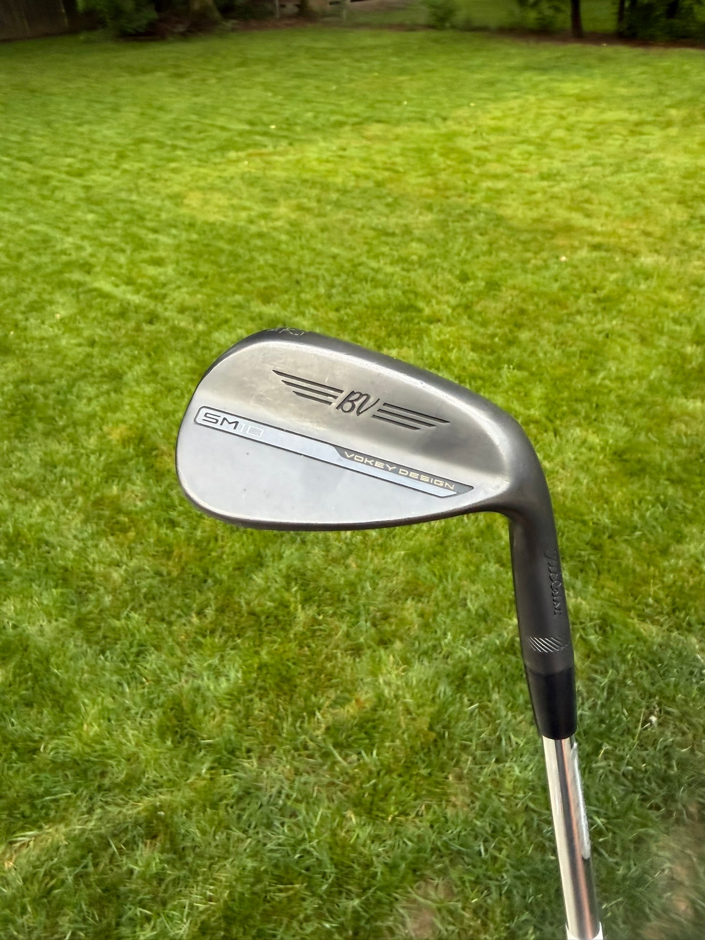 Titleist Vokey SM10 Jet Black Gap Wedge 52° / 8 Wedge Flex 35.75″ NICE