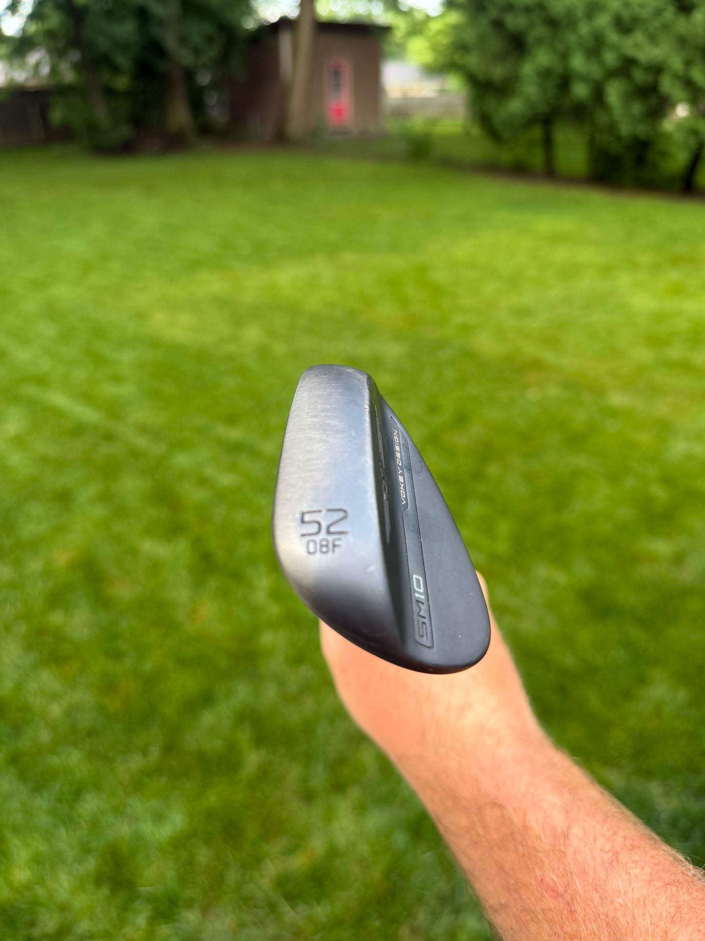 Titleist Vokey SM10 Jet Black Gap Wedge 52° / 8 Wedge Flex 35.75″ NICE