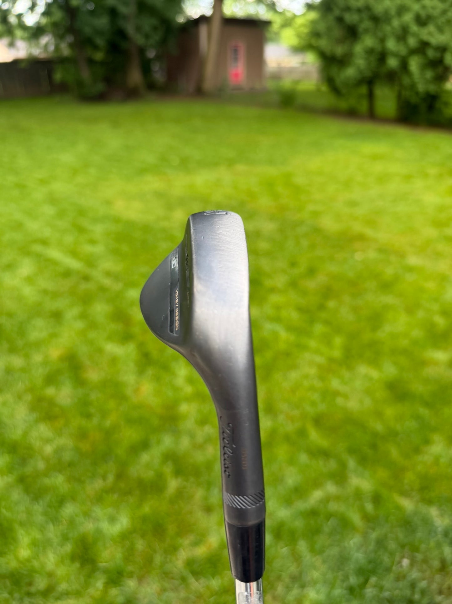 Titleist Vokey SM10 Jet Black Gap Wedge 52° / 8 Wedge Flex 35.75″ NICE