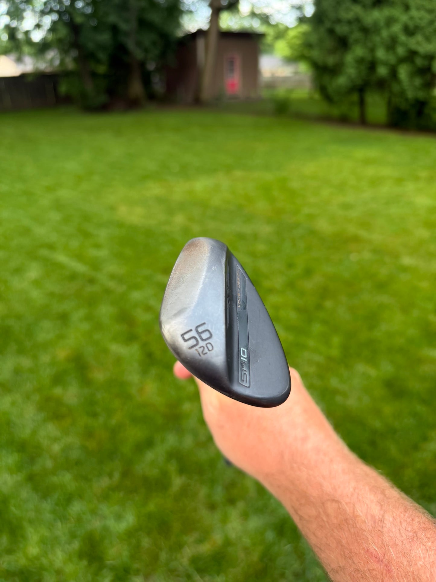 Titleist Vokey SM10 Jet Black Sand Wedge 56° / 12 Wedge Flex 35.5″ NICE