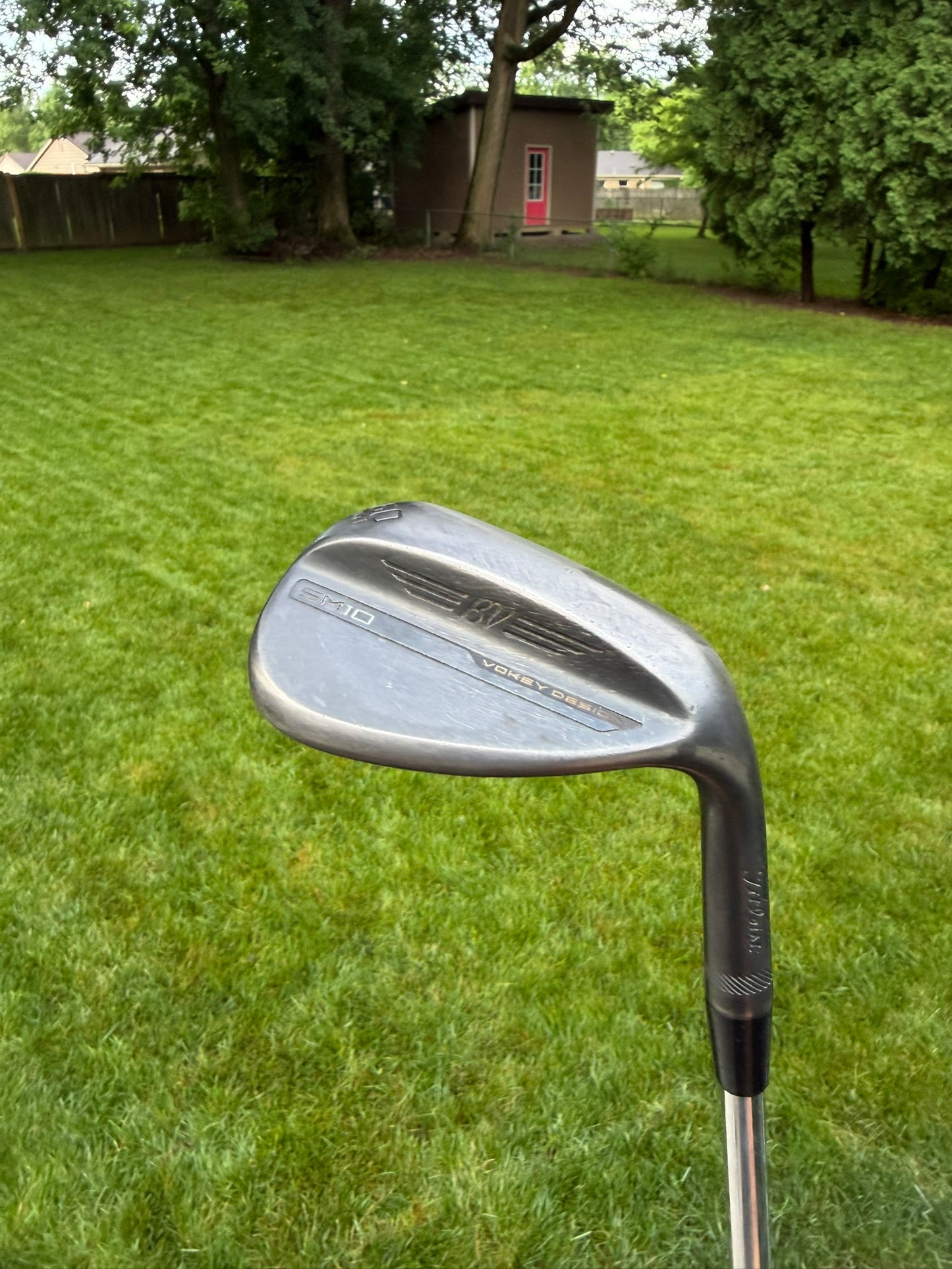 Titleist Vokey SM10 Jet Black Lob Wedge 60°/4 KBS Tour-V Wedge Flex 35.25″ NICE