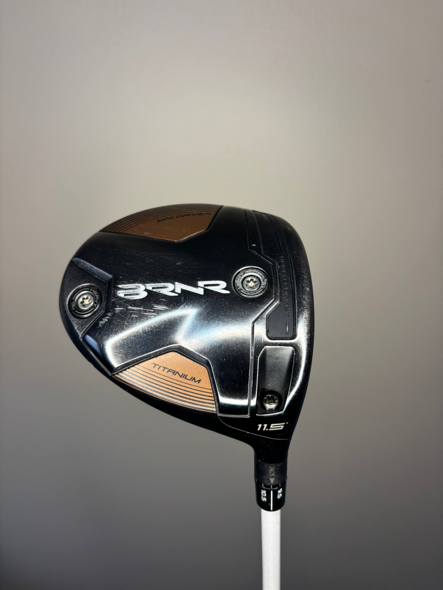 Taylormade BRNR Mini Driver 11.5° Speeder 661 Stiff Flex 44.5″ NICE